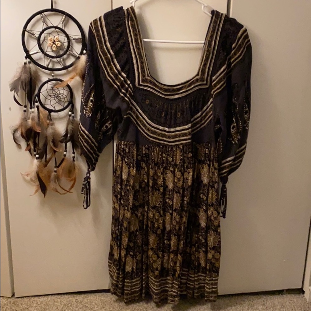 Free People Dress with Back Cut-Outs